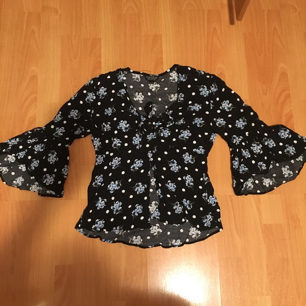 Topshop floral top